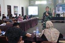 Dandim 0314/Inhil Letkol Inf Imir Faishal Jadi Pemateri LK II Tingkat Nasional HMI Cabang Tembilahan (foto/int)