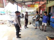 Pandemi Covid-19 Belum Berakhir, Polsek Pangakalan Lesung Gencarkan Operasi Yustisi