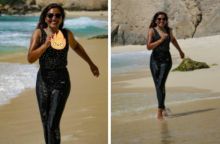 Ashanty Liburan ke Pantai, Netizen Salah Fokus Sama Warna Kulit (foto/int)