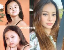 Viral Foto Kecil Aurel Hermansyah, Netizen Langsung Sebut Begini (foto/int)