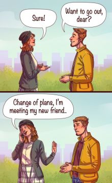 Ladies, Ini 10 Tanda Tersembunyi Bila Pasangan Anda Telah Berselingkuh Secara Emosional