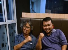 Ketua GN Lamantera bersama Prof. Ashaluddin Jalil