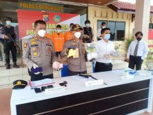 Konferensi pers narkoba dipolres Bengkalis