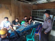 Pastikan Wilayah Binaanya Kondusif, Polsek Langgam Terus Patroli C3 dan Covid 19