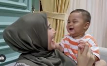 Zaskia Sungkar Main 'Cilukbaa' Dengan Kiano Anak Baim Wong, Netizen Langsung Gemas (foto/int)