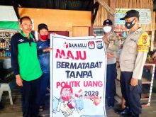 Jelang Pilkada Serentak, Polsek Kuala Kampar Sosialisaikan Tolak Politik Uang