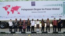 Pelepasan produk kertas dan rayon untuk tujuan Tiongkok, Turki, Pakistan dan Bangladesh. Pelepasan ini disaksikan oleh  Staf Ahli Bidang Iklim Usaha dan Hubungan Antar Lembaga Indrasari Wisnu Wardhana, Wakil Gubernur Riau Edy Afrizal Natar Nasution, Wakil Bupati Pelalawan, Zardewan, Mill Operations 