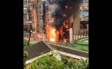 7 Orang Terluka Akibat Kilang Minyak Mentah Afrika Selatan Meledak (foto/int)