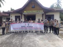 Polsek Kuala Kampar Laksanakan Apel Siaga Patroli Pengawas Anti Money Politik