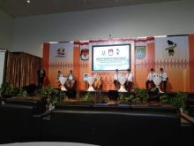 Suasana debat kandidat Pilwako Dumai