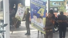 Penertiban APK 4 Paslon Bupati dan Wakil Bupati Bengkalis