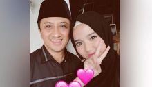 Ustaz Yusuf Mansur dan putrinya Wilda Mansur. Foto: int 