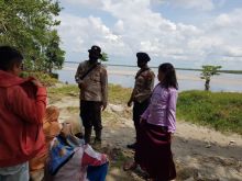 Personil Polsek Teluk Meranti Imbau Masyarakat Patuh Protokol Kesehatan