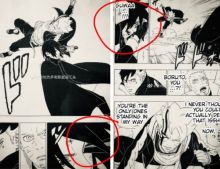 Gara-gara Chapter 53 Bocor, Boruto yang Tusuk Rinnegan Sasuke Trending Dunia (foto/int) 