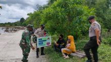 Personil Polsek Teluk Meranti Gencar Laksanakan Operasi Yustisi Bersama TNI 