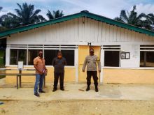 Jelang Natal dan Tahun Baru, Polsek Pangkalan Lesung Lakukan Monitoring dan Pendataan Gereja