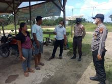 Polsek Teluk Meranti Berikan Imbauan Kepada Masyarakat Agar Selalu Memakai Masker