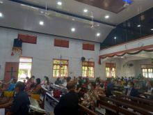 Jemaat gereja HKBP bengkalis