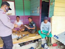 Polsek Bunut Lakukan Pencegahan Dini Karhutla