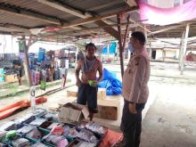 Polsek Langgam Rutin Laksanakan Patroli C3 dan Sosialisasi Antisipasi Penyebaran Covid-19