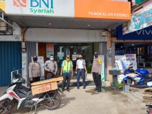 Polsek Pangkalan Kerinci Laksanakan Patroli C3 di Tempat Keramaian