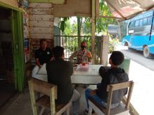 Polsek Langgam Rutin Gelar Patroli C3 dan Sosialisasi Prokes