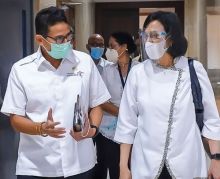 Sandiaga Uno Bertemu Sri Mulyani Bahas Ini, Netizen: Kerja Nyata, Semoga Jadi Presiden (foto/int) 