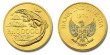 Uang pecahan Rp 100.000 bergambar Komodo. (Foto: Int)