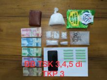 Barang bukti dari tersangka