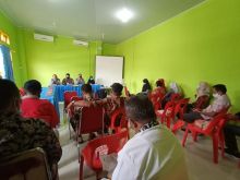 Kapolsek Kuala Kampar Hadiri Sosialisasi Vaksinasi Covid-19