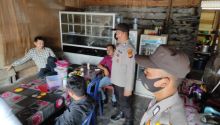 Polsek Langgam Rutin Gelar Patroli C3 dan Sosialisasi Prokes