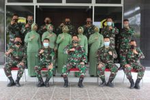 Kodim 0314 Inhil Terima Kunker Irdam I/Bukit Barisan (foto/rgo) 