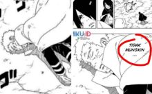 Boruto Chapter 54, Sasuke Uchiha Kaget Lihat Keadaan Hokage Naruto (foto/int) 