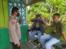 Polsek Langgam Gelar Patroli Untuk Cegah Kriminal C3 dan Tekan Penyebaran Covid-19