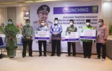 Wujudkan Siak Hijau Ditingkat Kampung, Pemkab Siak Luncurkan Program Insentif Fiskal TAKE (foto/lin)