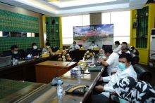 Pembangunan Saluran Udara Tegangan Tinggi 150 KV Perawang-Siak (foto/lin)