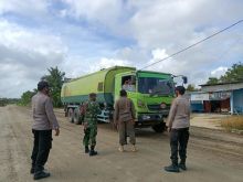 Polsubsektor Pelalawan Gelar 100 hari Program Prioritas Kapolri dengan Operasi Yustisi