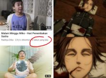 Viral Video Raditya Dika 8 Tahun Lalu Ramalkan Sasha Attack on Titan Mati Ditembak (foto/int) 