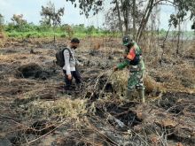 Pemadaman Karhutla di Rupat