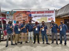 HPN 2021, Puluhan Wartawan Inhil Eksplorasi Budaya Suku Duanu dan Pantai Terumbu Mabloe (foto/rgo) 