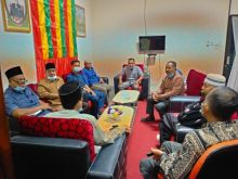 Sejumlah pedagang di gedung LAMR