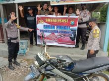 Polsubsektor Pelalawan Gelar Sosialisasi Saber Pungli