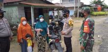 Polsek Kerumutan Pelalawan Tegur Warga yang Tak Terapkan Protokol Kesehatan