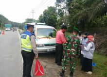 Cegah Covid-19 di Kecamatan Bandar Sei Kijang, Pos Pantau Prokes Digelar Kembali