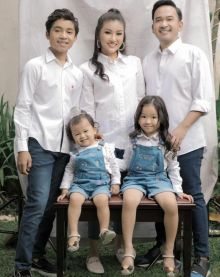 Sarwendah Tulis Pesan Menyentuh Untuk Ketiga Anaknya (foto/int) 