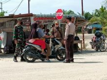 100 Hari Program Prioritas Kapolri, Polsubsektor Pelalawan Gelar Yustisi