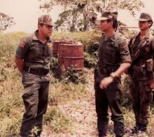 Potret Jadul Pertemuan Hendropriyono  Dengan Prabowo Subianto, Netizen Bilang Begini (foto/int) 