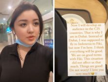 Ungkap Sempat Mau ke Indonesia Temui Fiki, Dayana Malah Terbang ke Dubai (foto/int) 