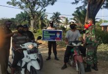 Polsek Teluk Meranti Bersama TNI Lakukan Operasi Yustisi