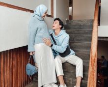 Rey Mbayang Unggah Foto Romantis, Netizen Fokus Perut Dinda Hauw Makin Besar (foto/int) 